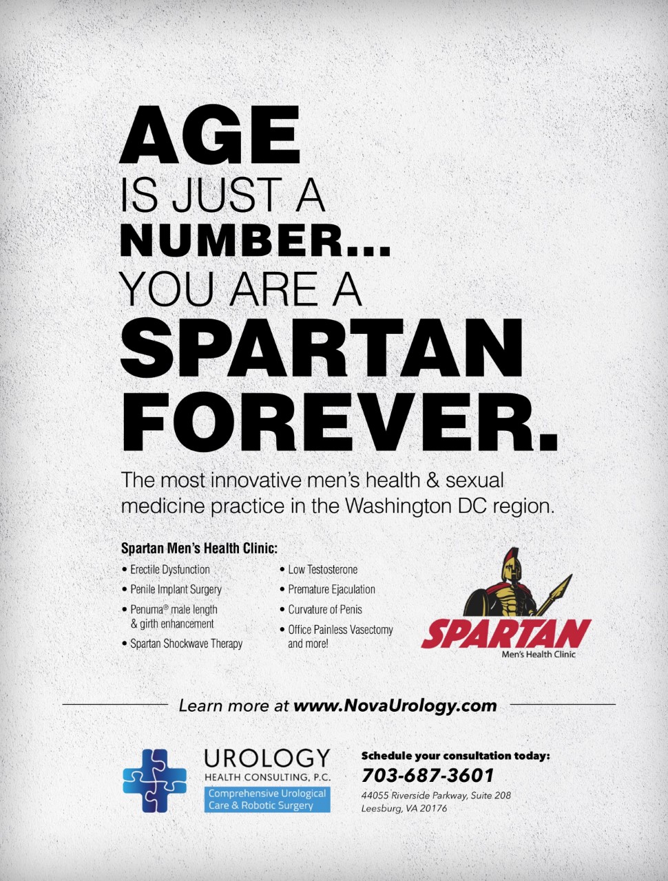 Spartan Men s Health Ad Kambiz Tajkarimi MD